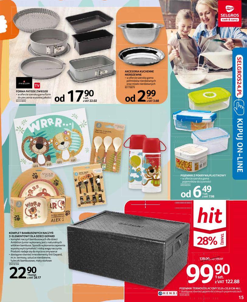 Gazetka promocyjna Selgros str. 15