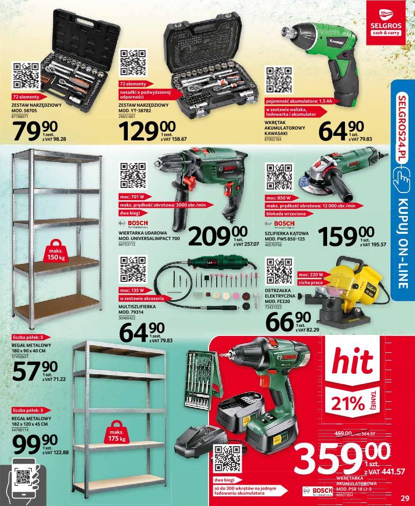 Gazetka promocyjna Selgros str. 29