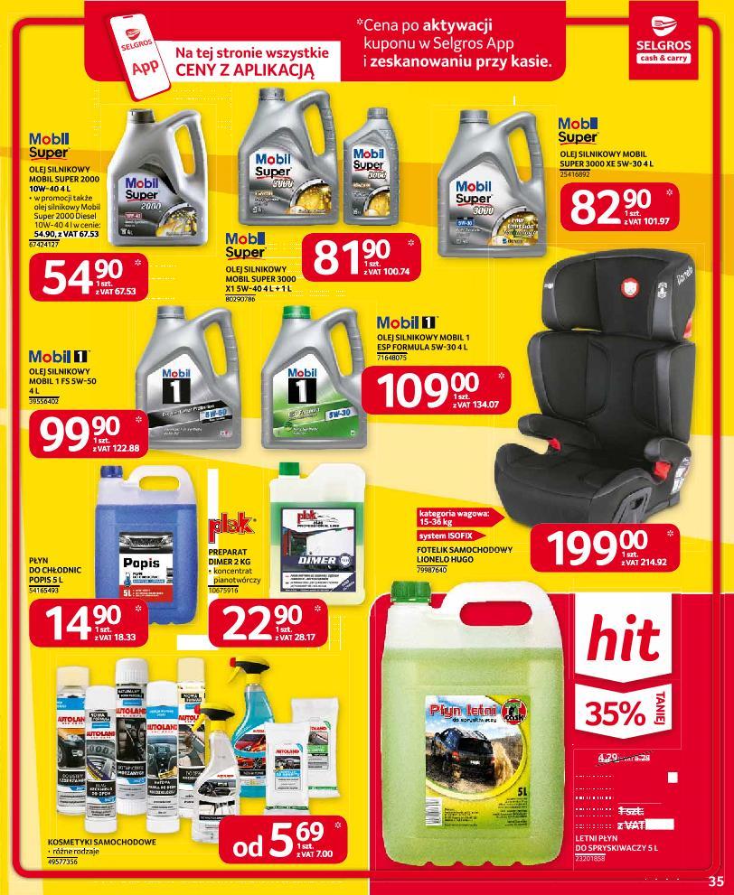 Gazetka promocyjna Selgros str. 35