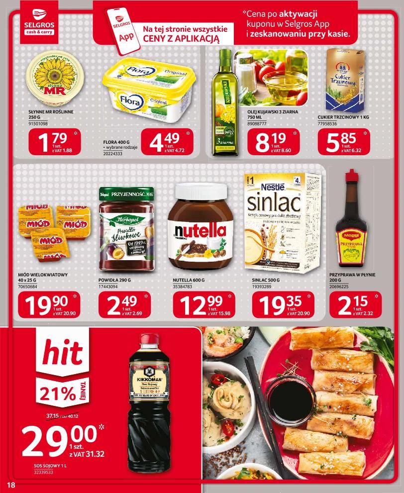 Gazetka promocyjna Selgros str. 18