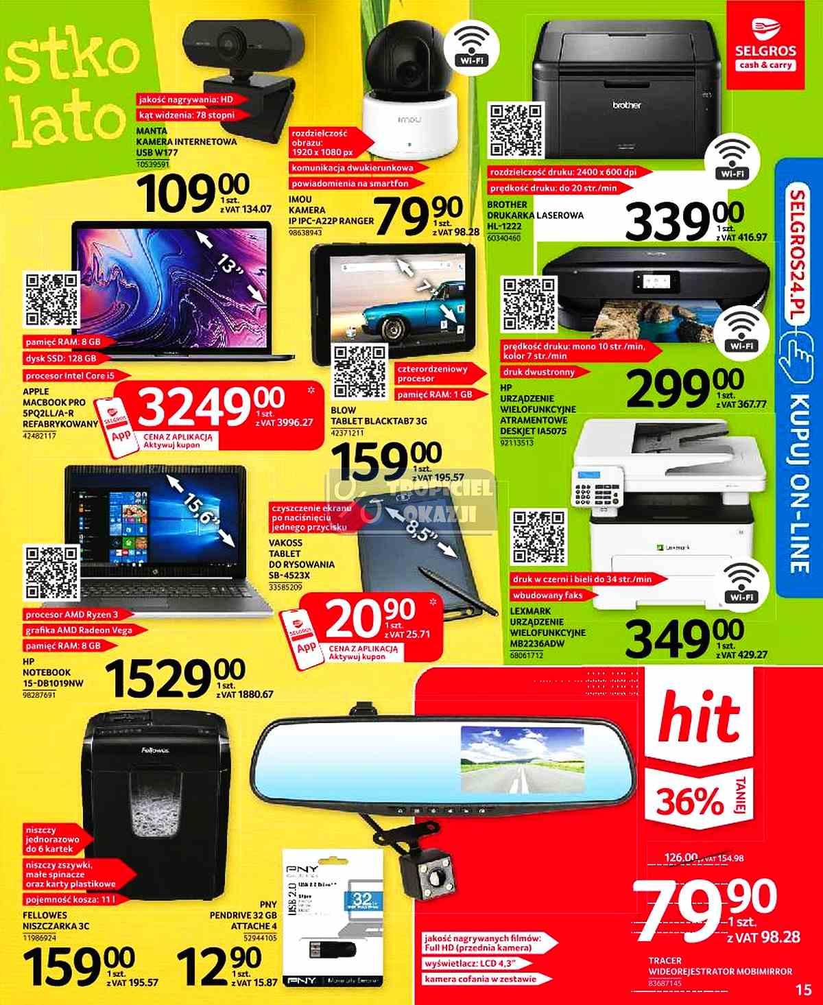 Gazetka promocyjna Selgros str. 15