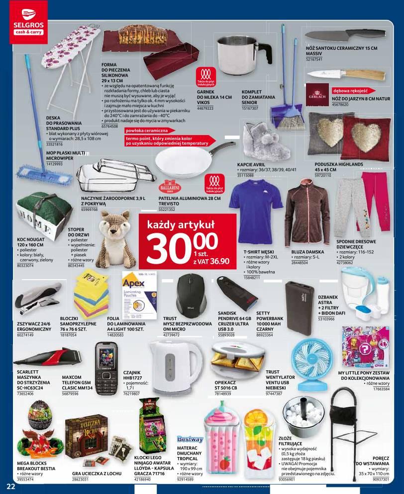 Gazetka promocyjna Selgros str. 22