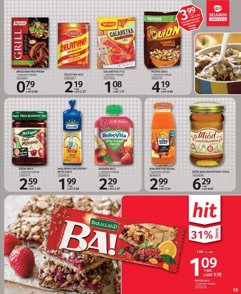 Gazetka promocyjna Selgros str. 13