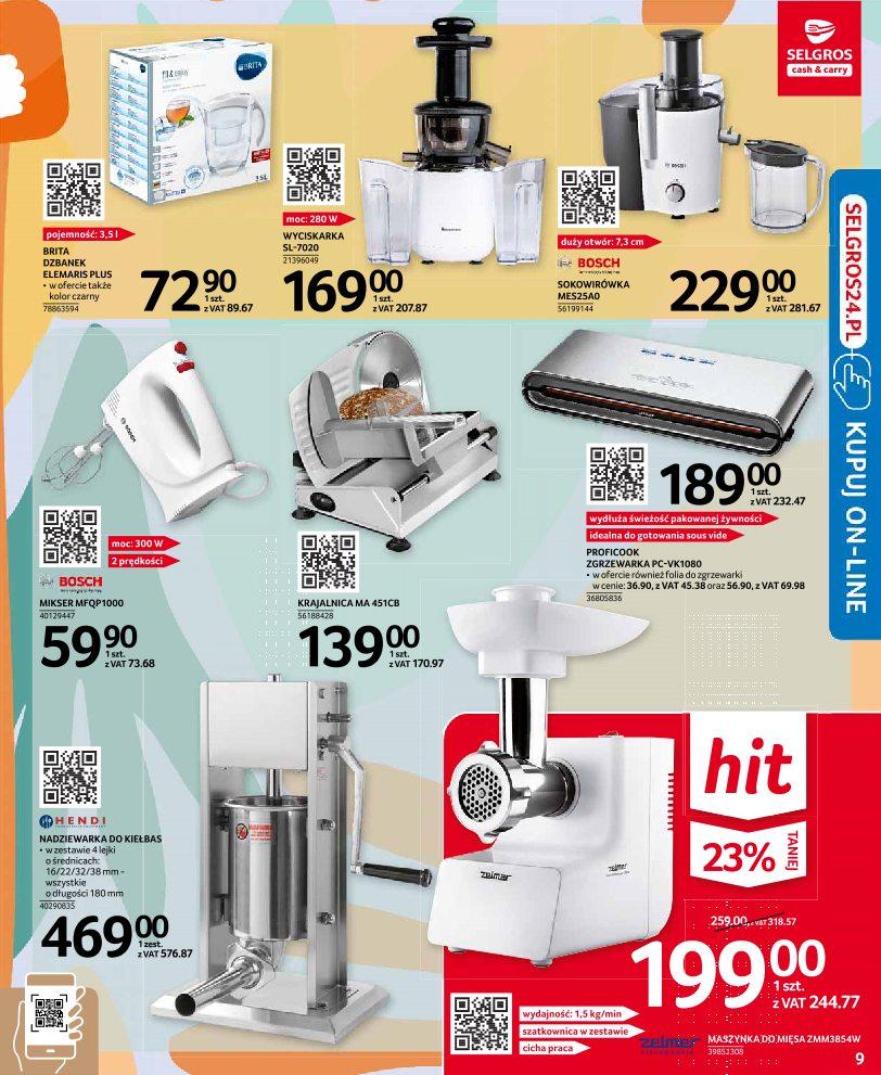 Gazetka promocyjna Selgros str. 9