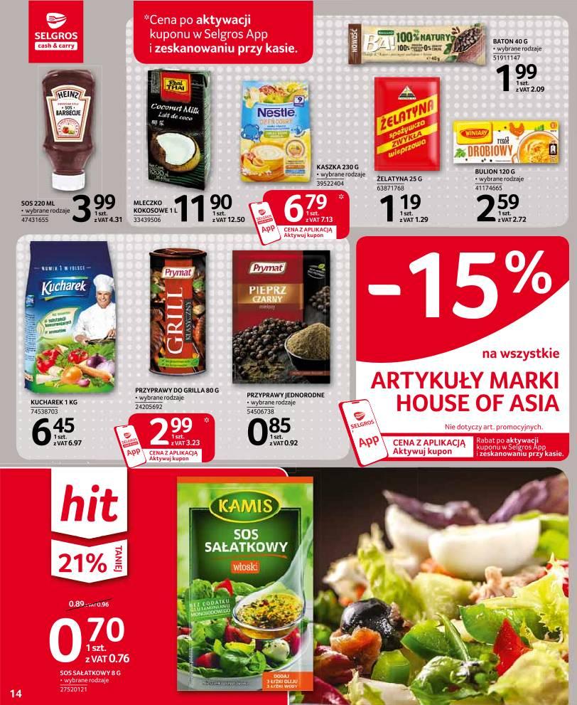 Gazetka promocyjna Selgros str. 14