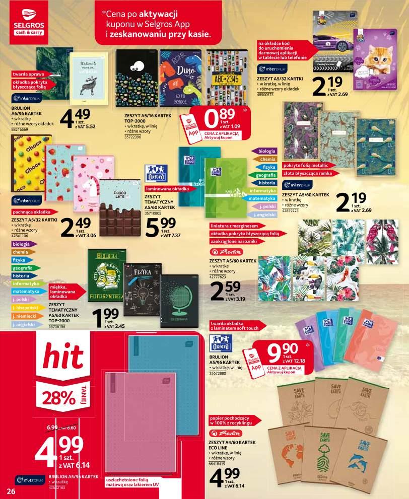 Gazetka promocyjna Selgros str. 26