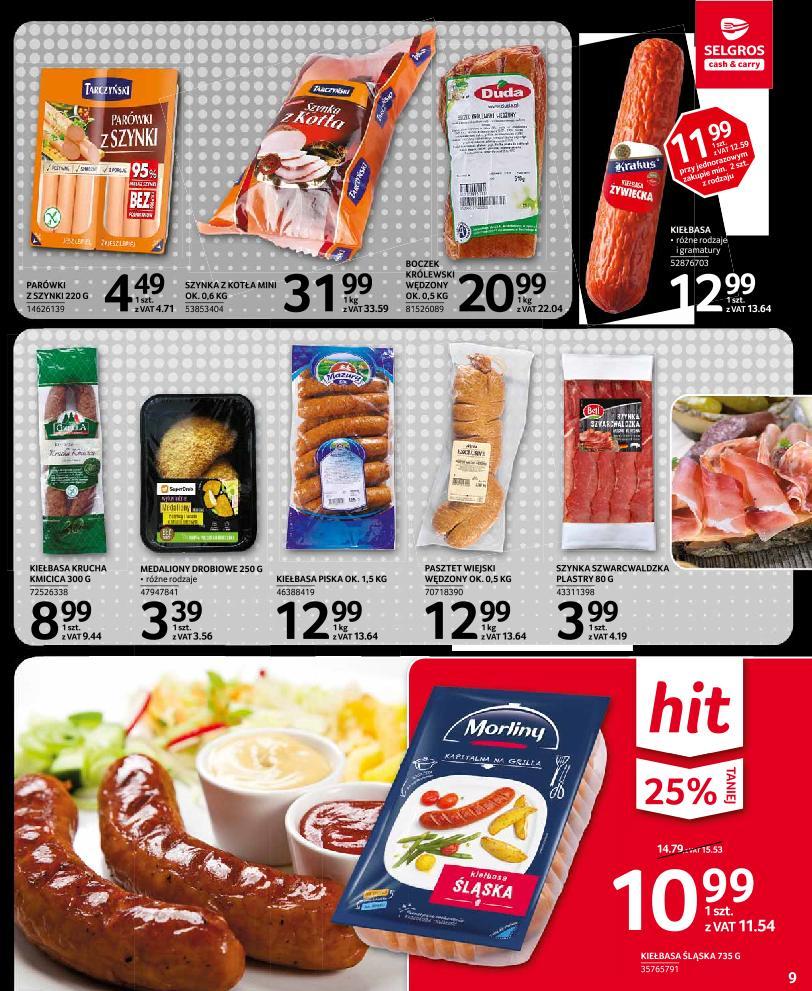 Gazetka promocyjna Selgros str. 9