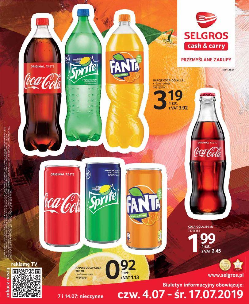 Gazetka promocyjna Selgros str. 1