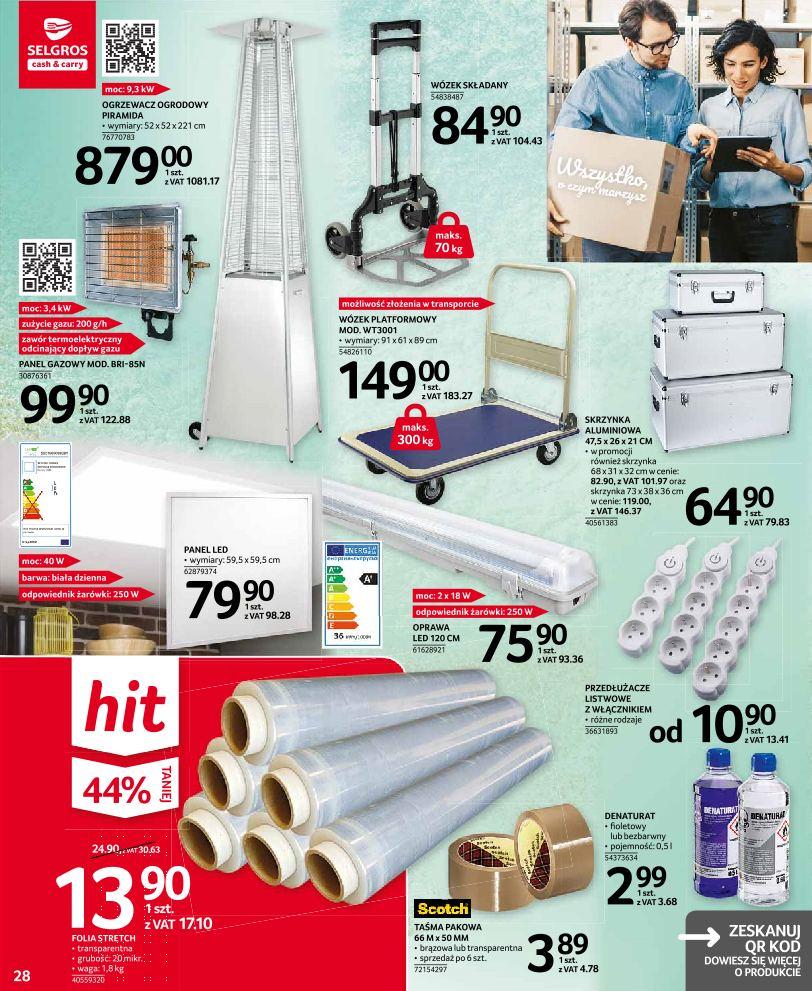 Gazetka promocyjna Selgros str. 28