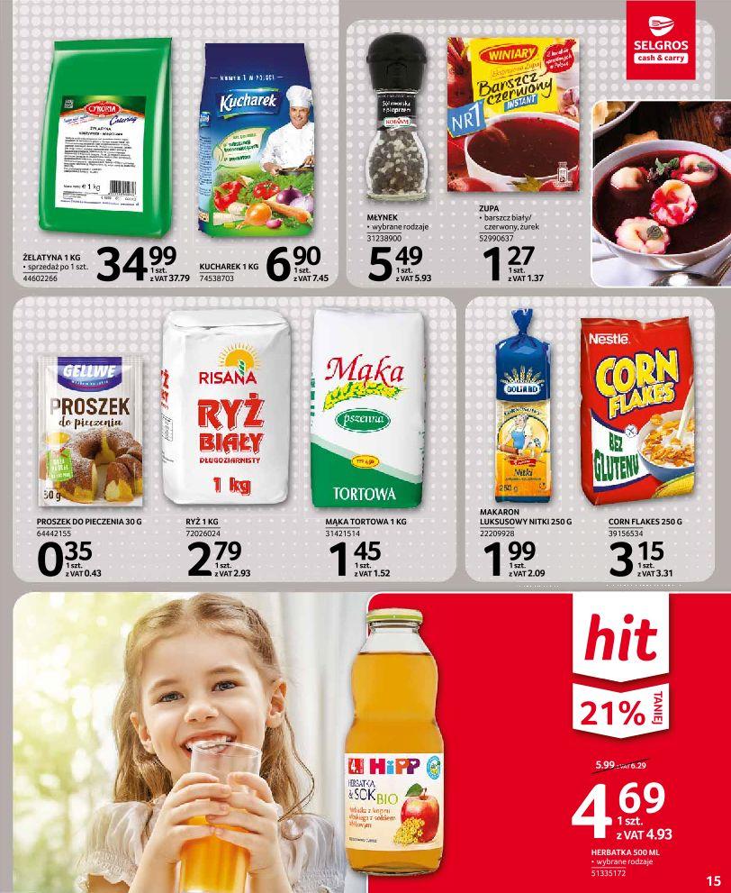 Gazetka promocyjna Selgros str. 15