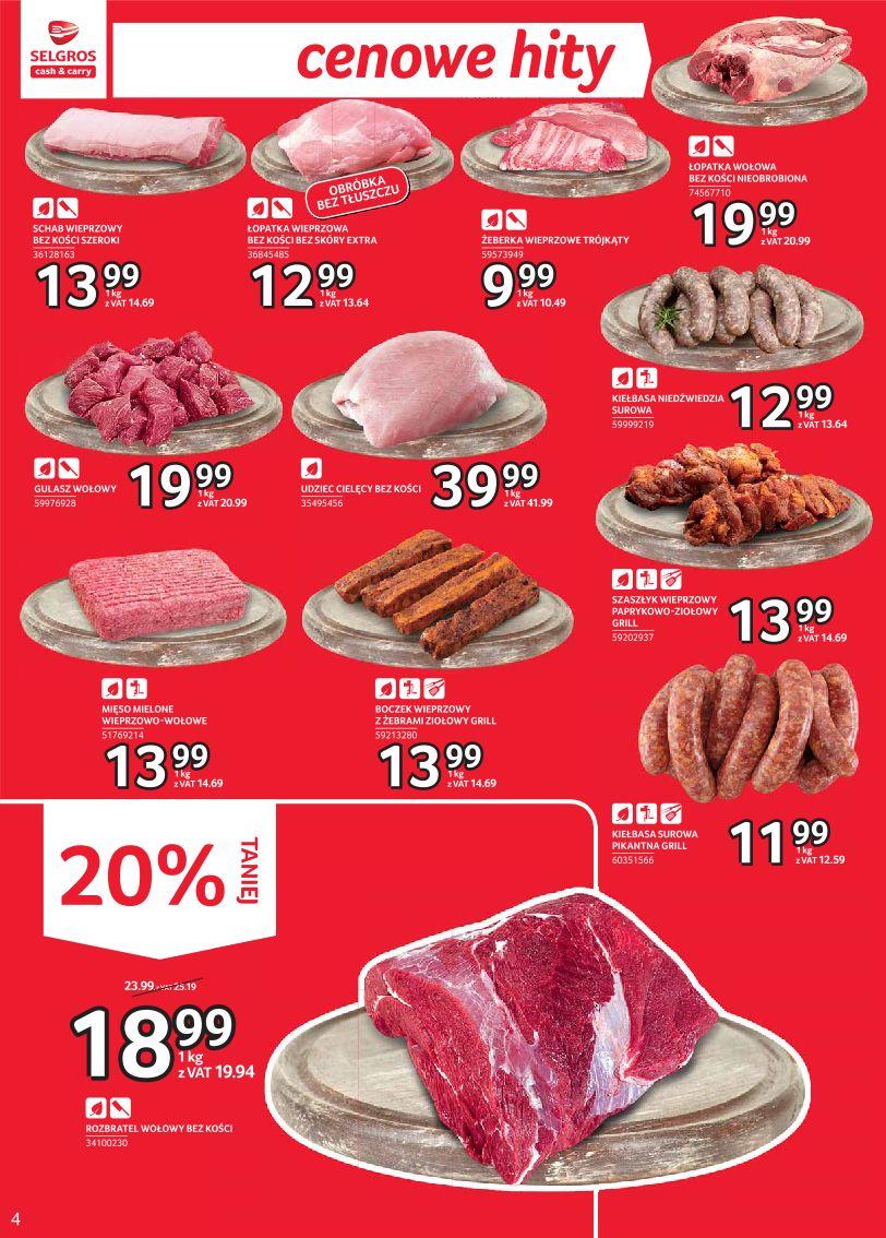 Gazetka promocyjna Selgros str. 4