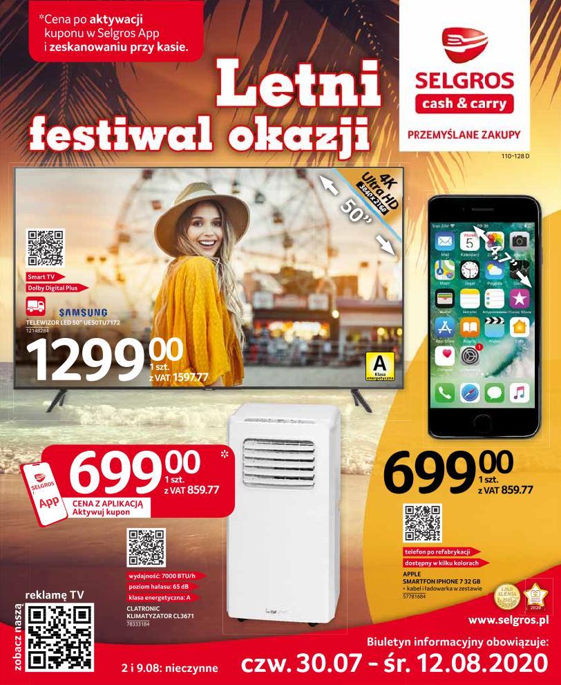 Gazetka promocyjna Selgros str. 1