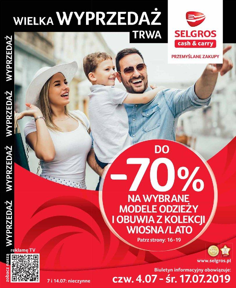 Gazetka promocyjna Selgros str. 1