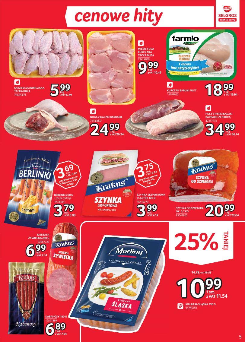Gazetka promocyjna Selgros str. 5