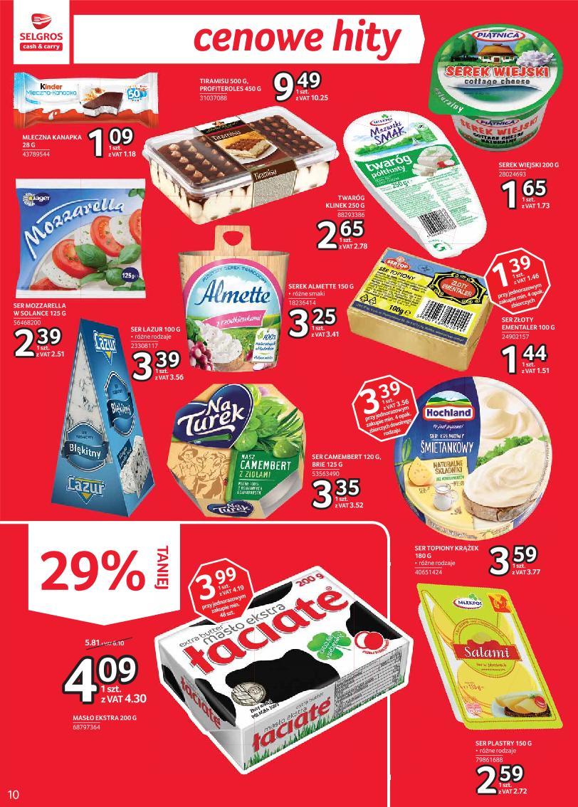 Gazetka promocyjna Selgros str. 10