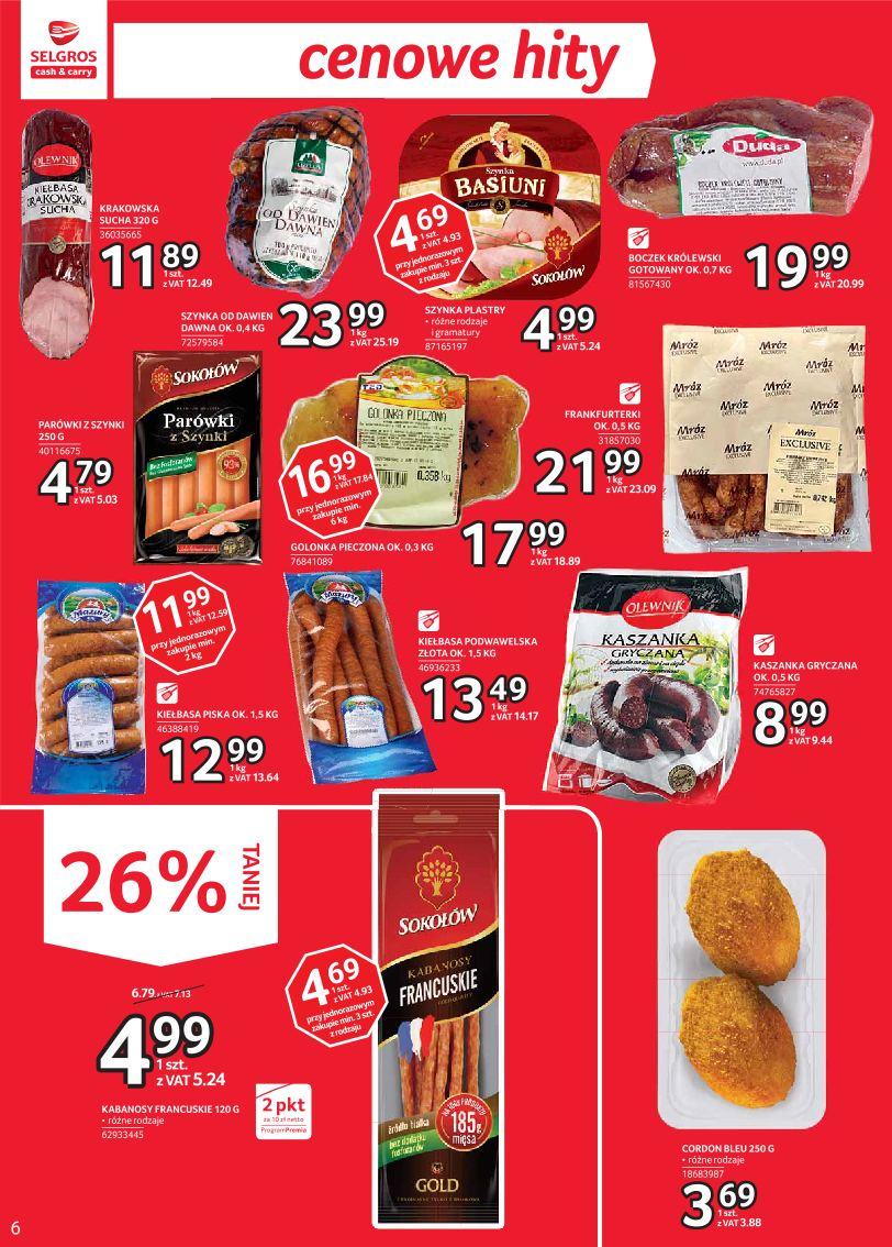 Gazetka promocyjna Selgros str. 6
