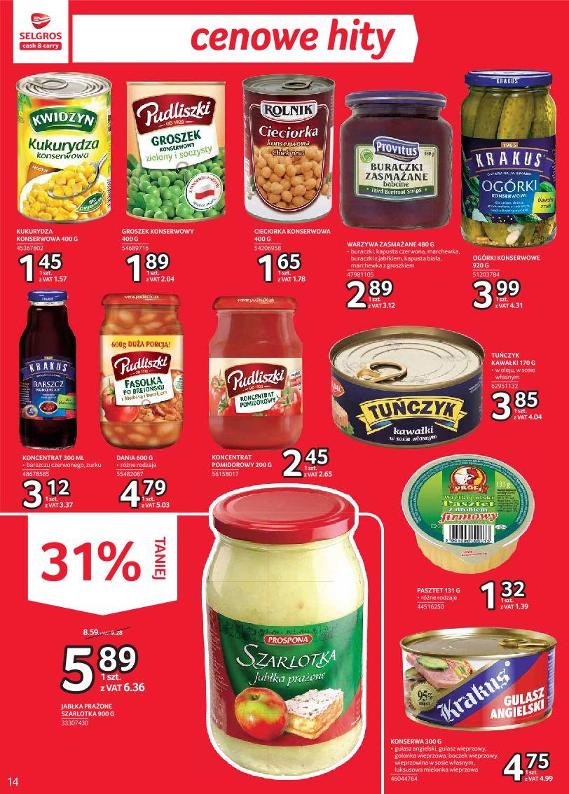 Gazetka promocyjna Selgros str. 14