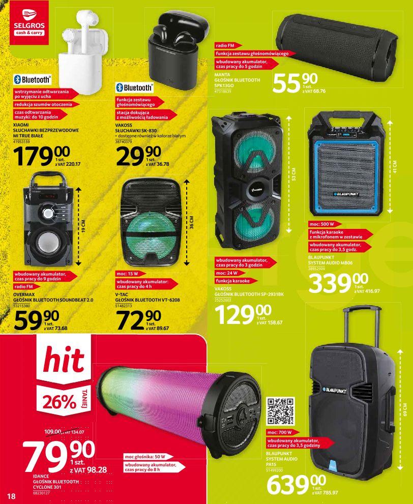 Gazetka promocyjna Selgros str. 18