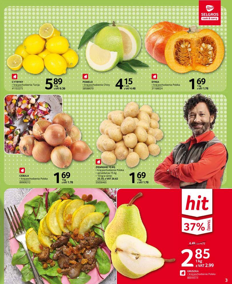Gazetka promocyjna Selgros str. 3