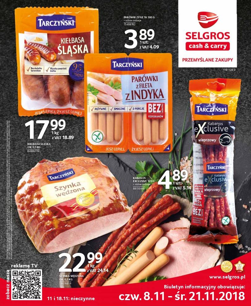 Gazetka promocyjna Selgros str. 1