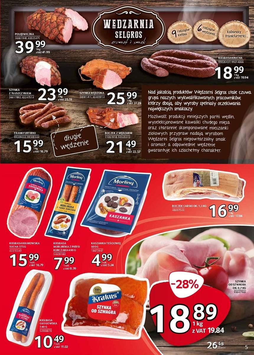 Gazetka promocyjna Selgros str. 5