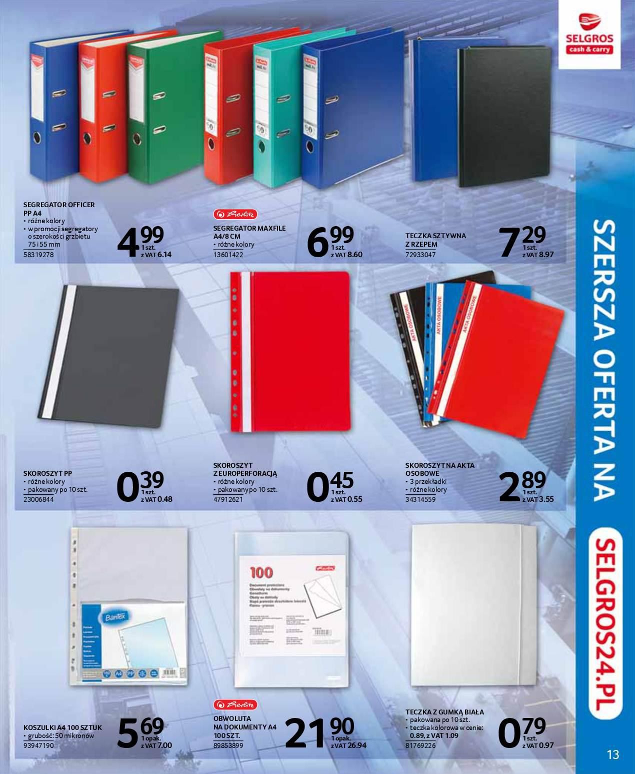 Gazetka promocyjna Selgros str. 13