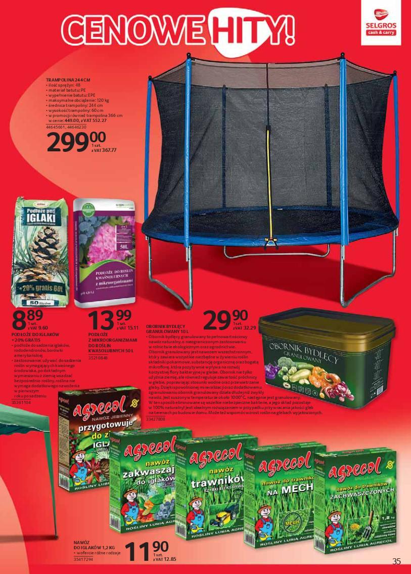 Gazetka promocyjna Selgros str. 35