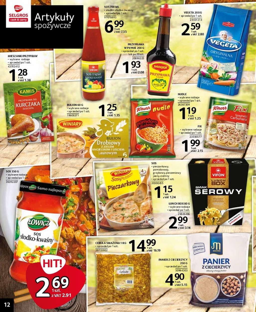 Gazetka promocyjna Selgros str. 12