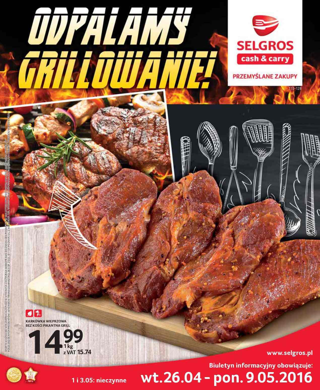 Gazetka promocyjna Selgros str. 1