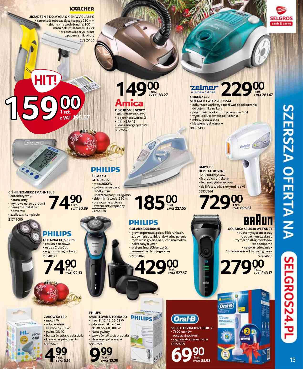 Gazetka promocyjna Selgros str. 15