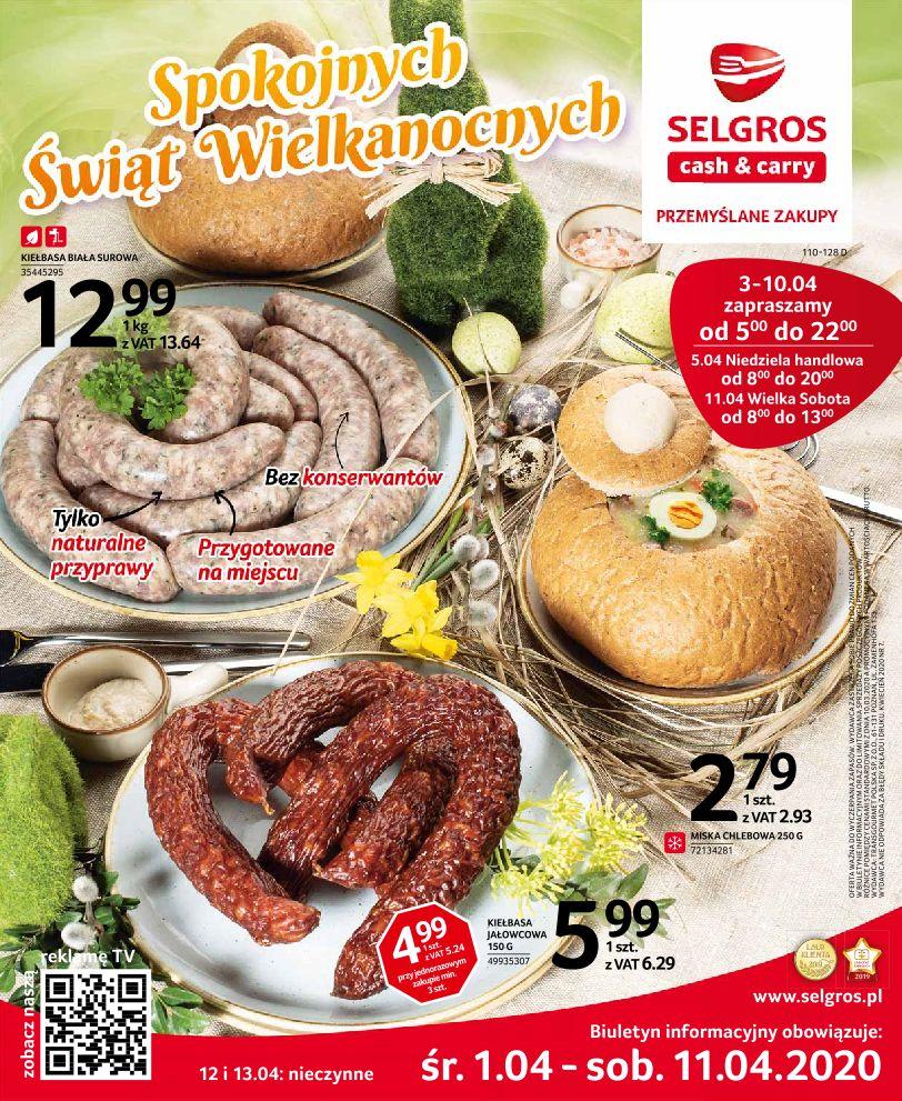 Gazetka promocyjna Selgros str. 1