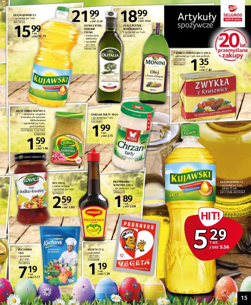 Gazetka promocyjna Selgros str. 15