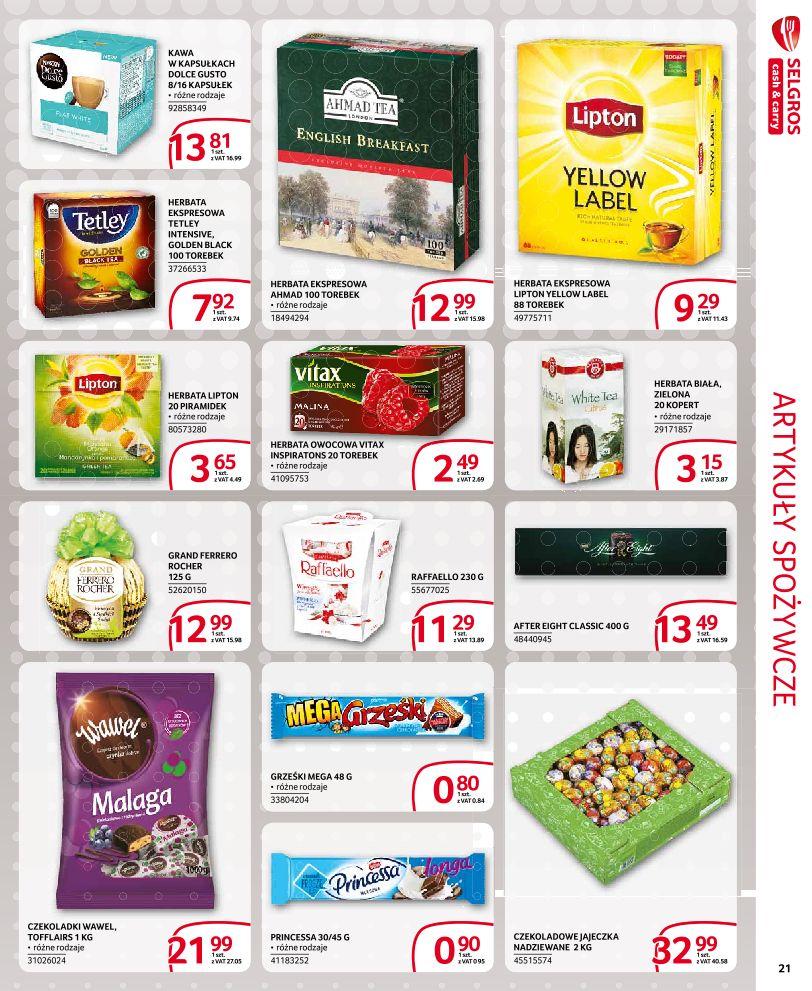 Gazetka promocyjna Selgros str. 21