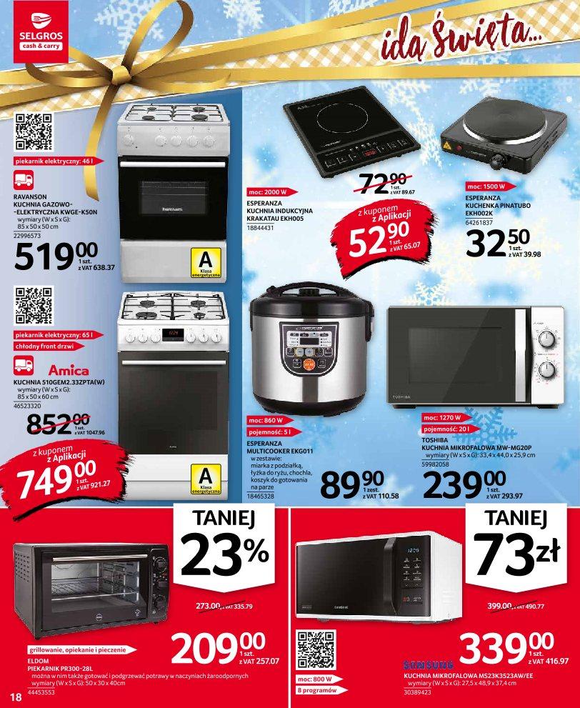 Gazetka promocyjna Selgros str. 18