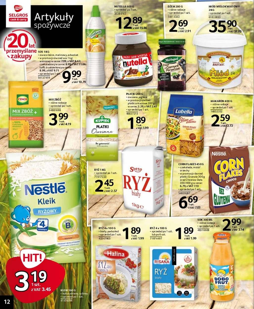 Gazetka promocyjna Selgros str. 12