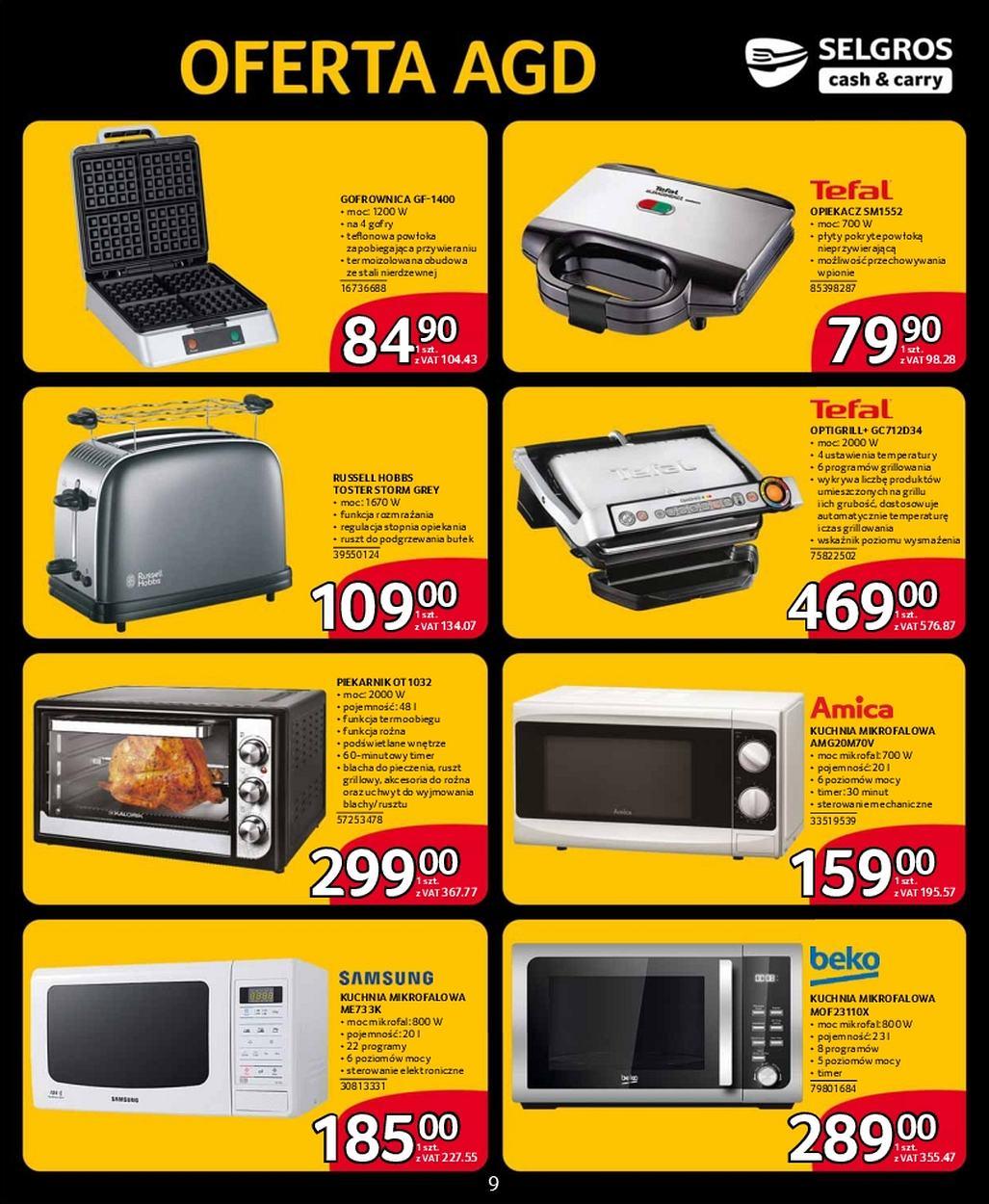 Gazetka promocyjna Selgros str. 9