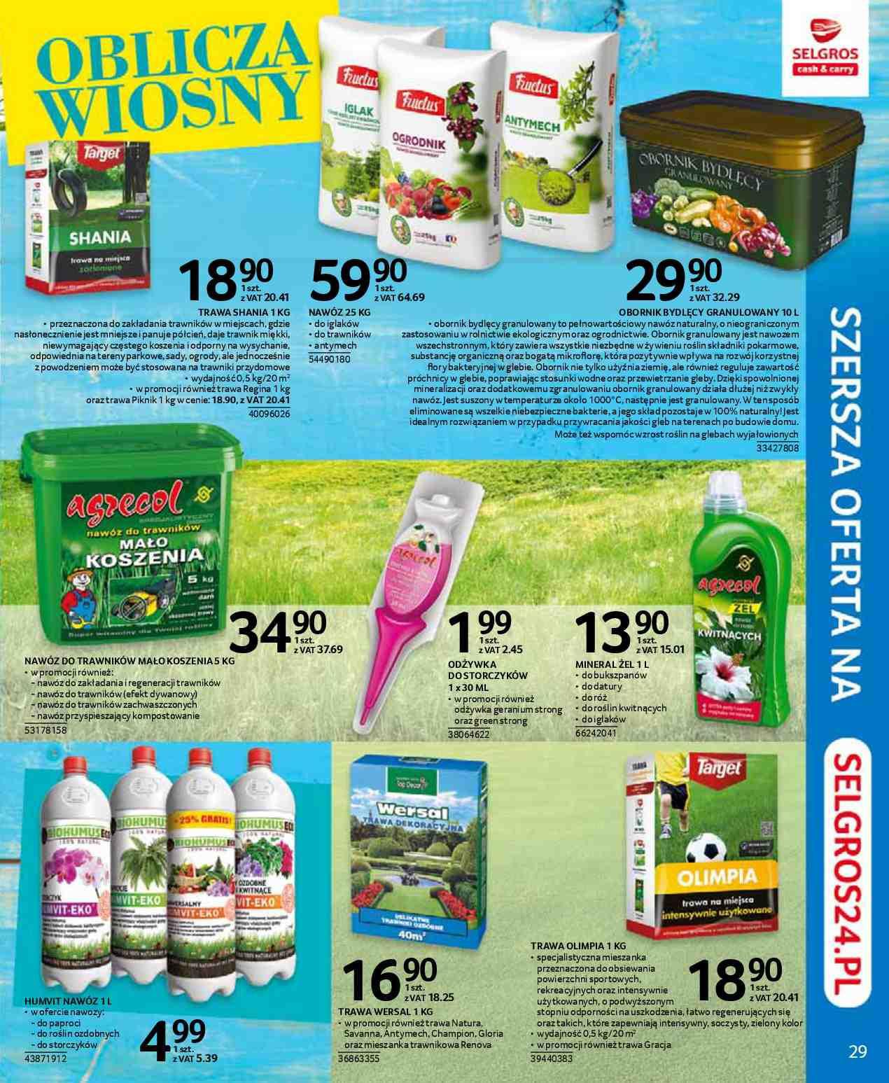 Gazetka promocyjna Selgros str. 29