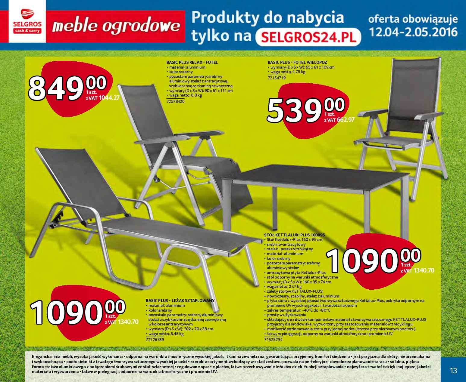 Gazetka promocyjna Selgros str. 13