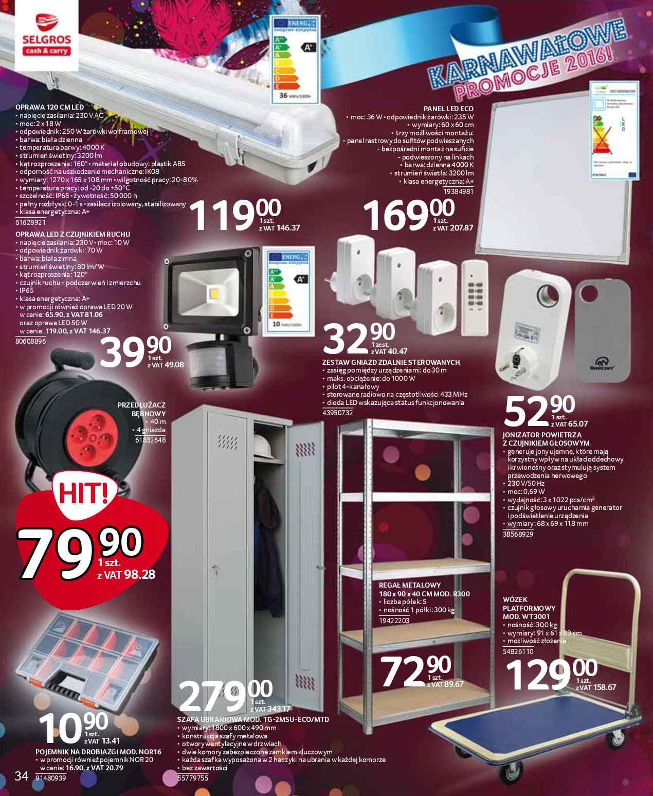 Gazetka promocyjna Selgros str. 34