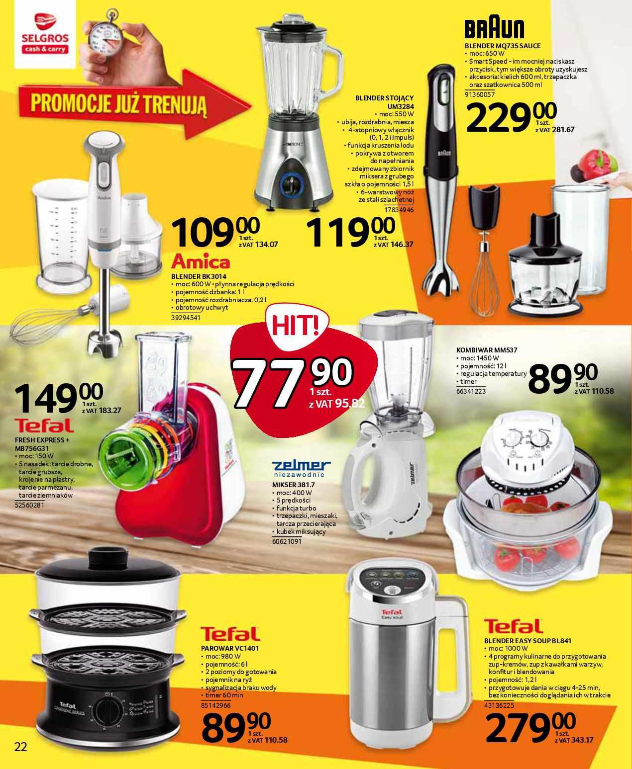 Gazetka promocyjna Selgros str. 22