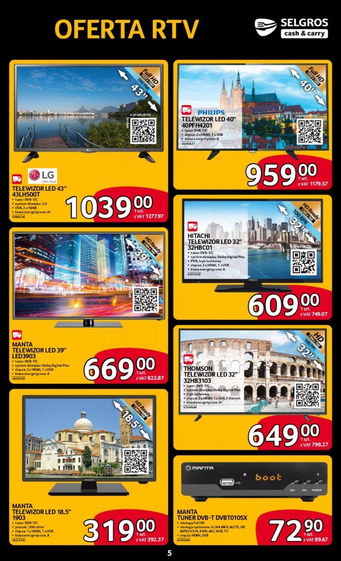 Gazetka promocyjna Selgros str. 5