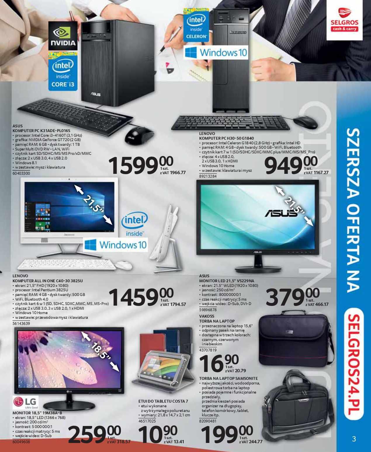 Gazetka promocyjna Selgros str. 3