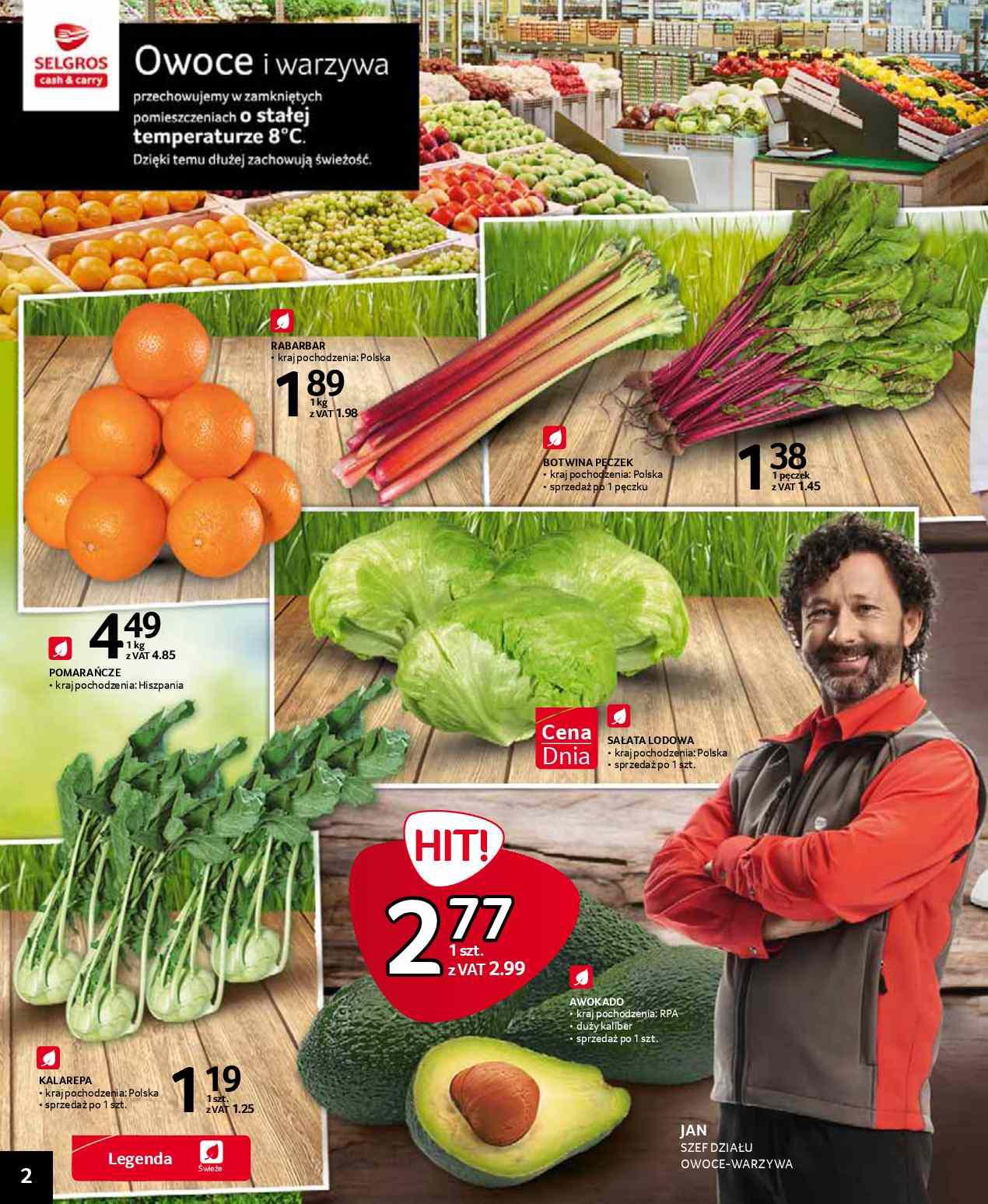 Gazetka promocyjna Selgros str. 2