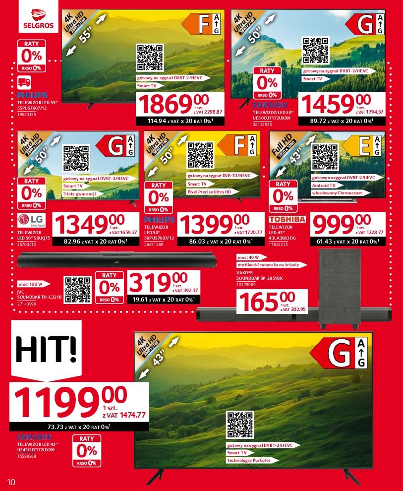 Gazetka promocyjna Selgros str. 10