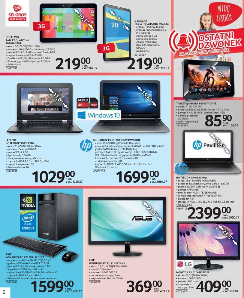 Gazetka promocyjna Selgros str. 2