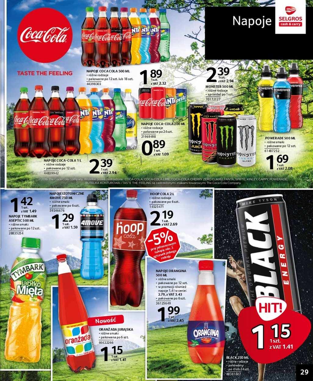 Gazetka promocyjna Selgros str. 29