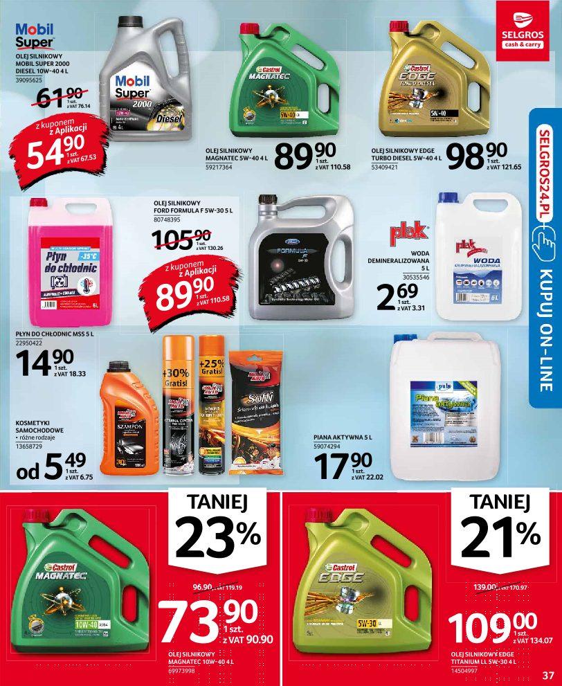 Gazetka promocyjna Selgros str. 37