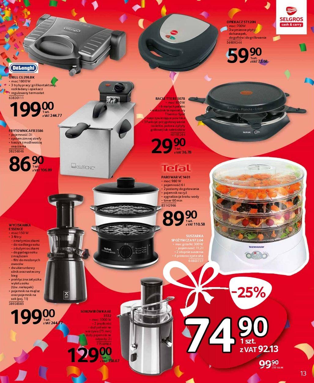 Gazetka promocyjna Selgros str. 13