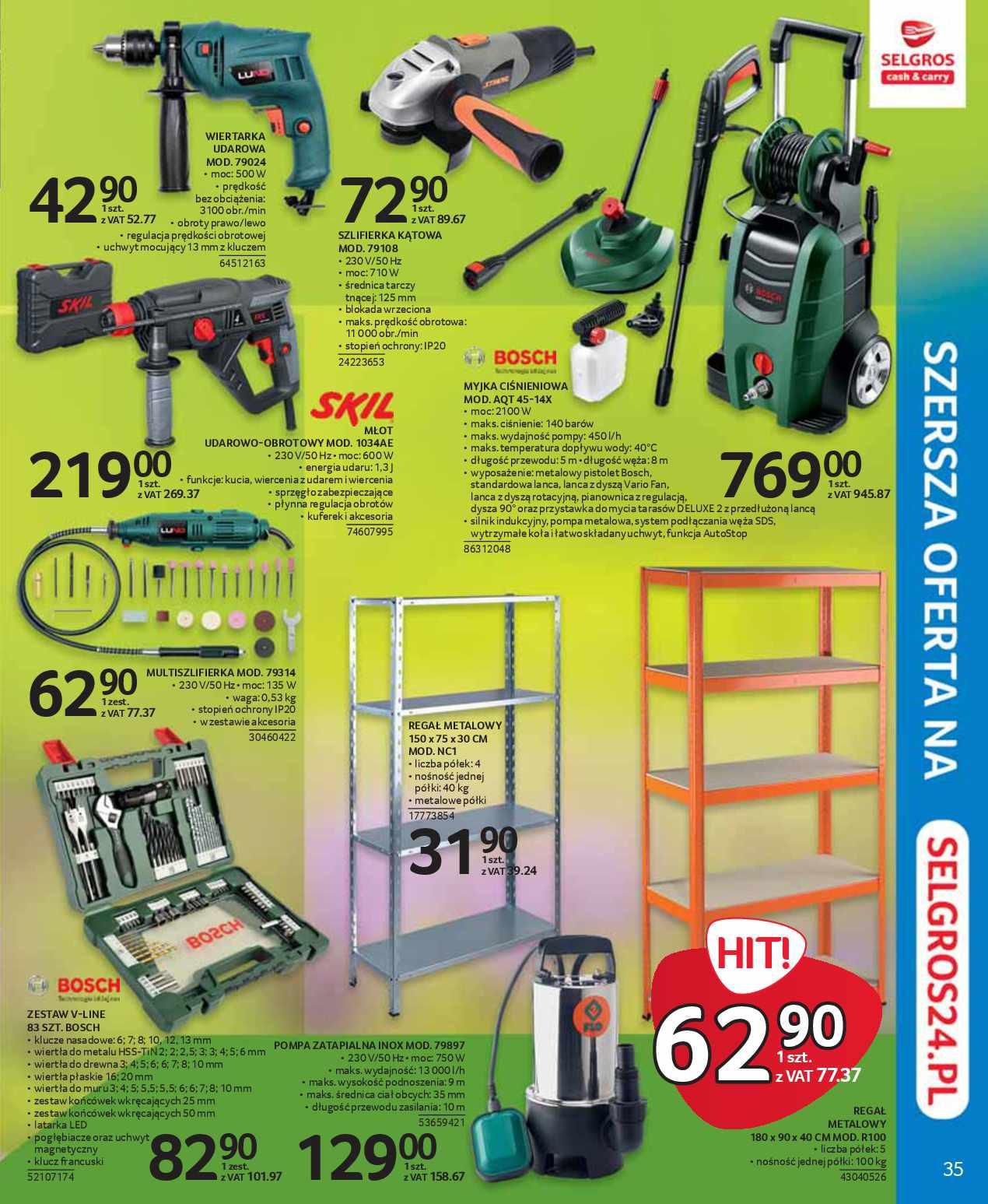 Gazetka promocyjna Selgros str. 35