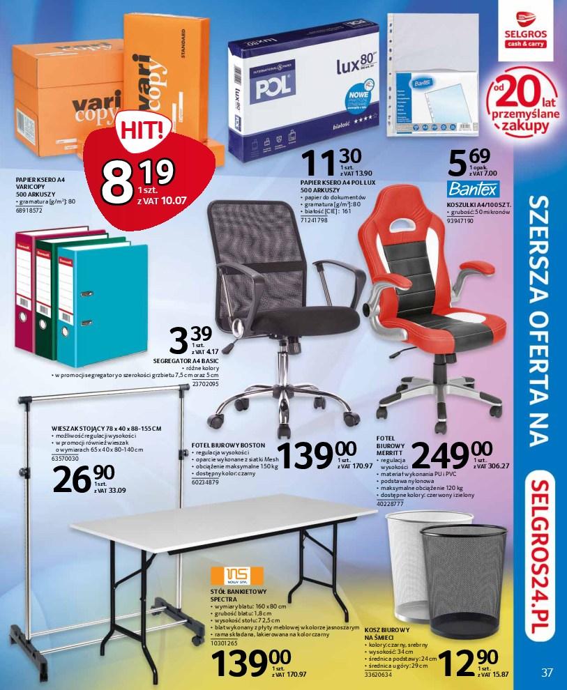 Gazetka promocyjna Selgros str. 37